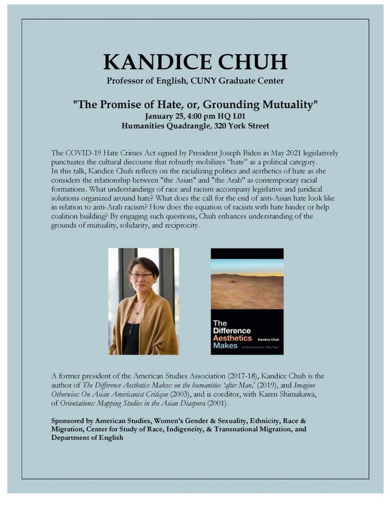 Event Flyer for Kandace Chuh