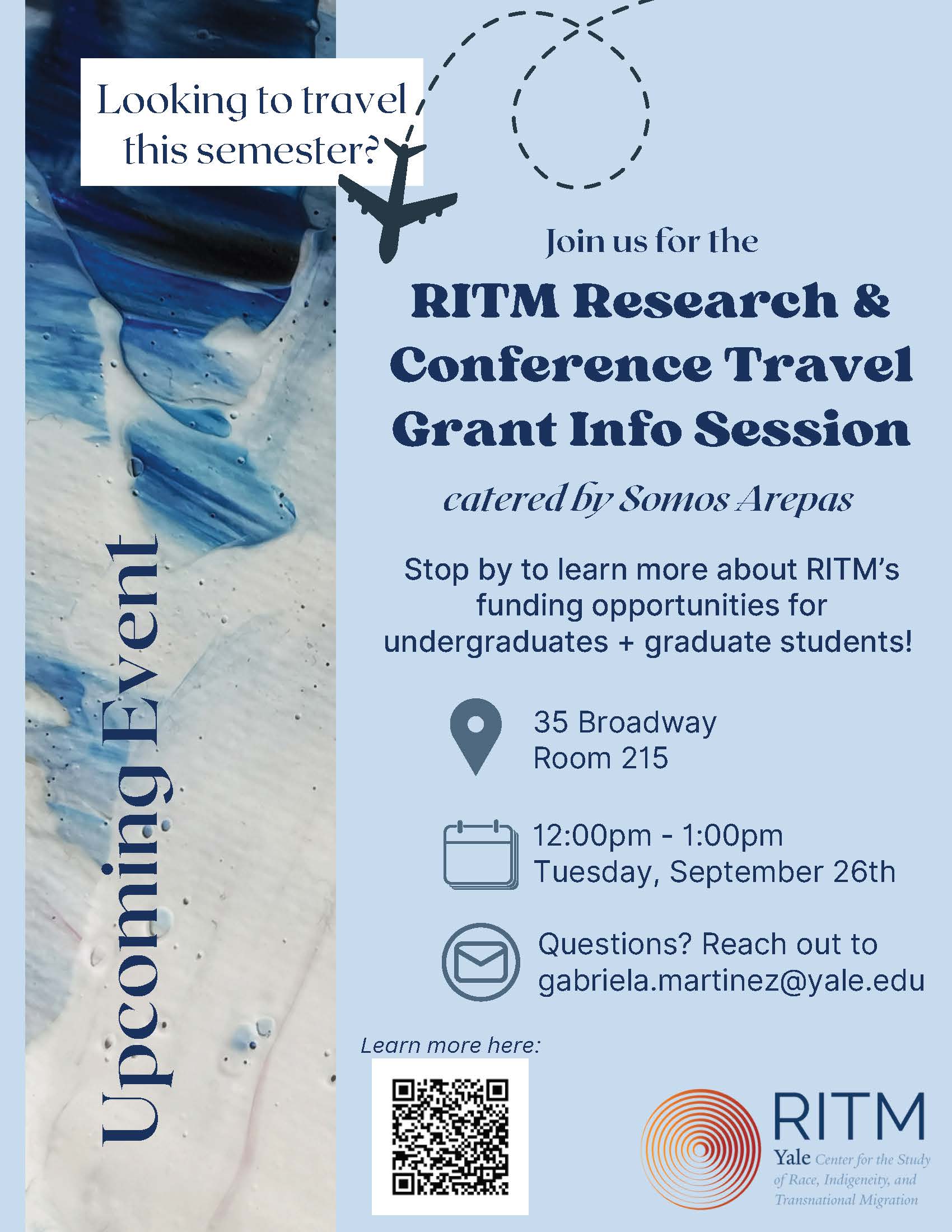 Research Grant Info Session Flyer